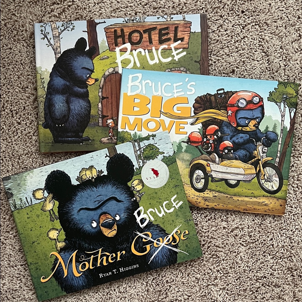 Bruce Book Collection by Ryan T. Higgins